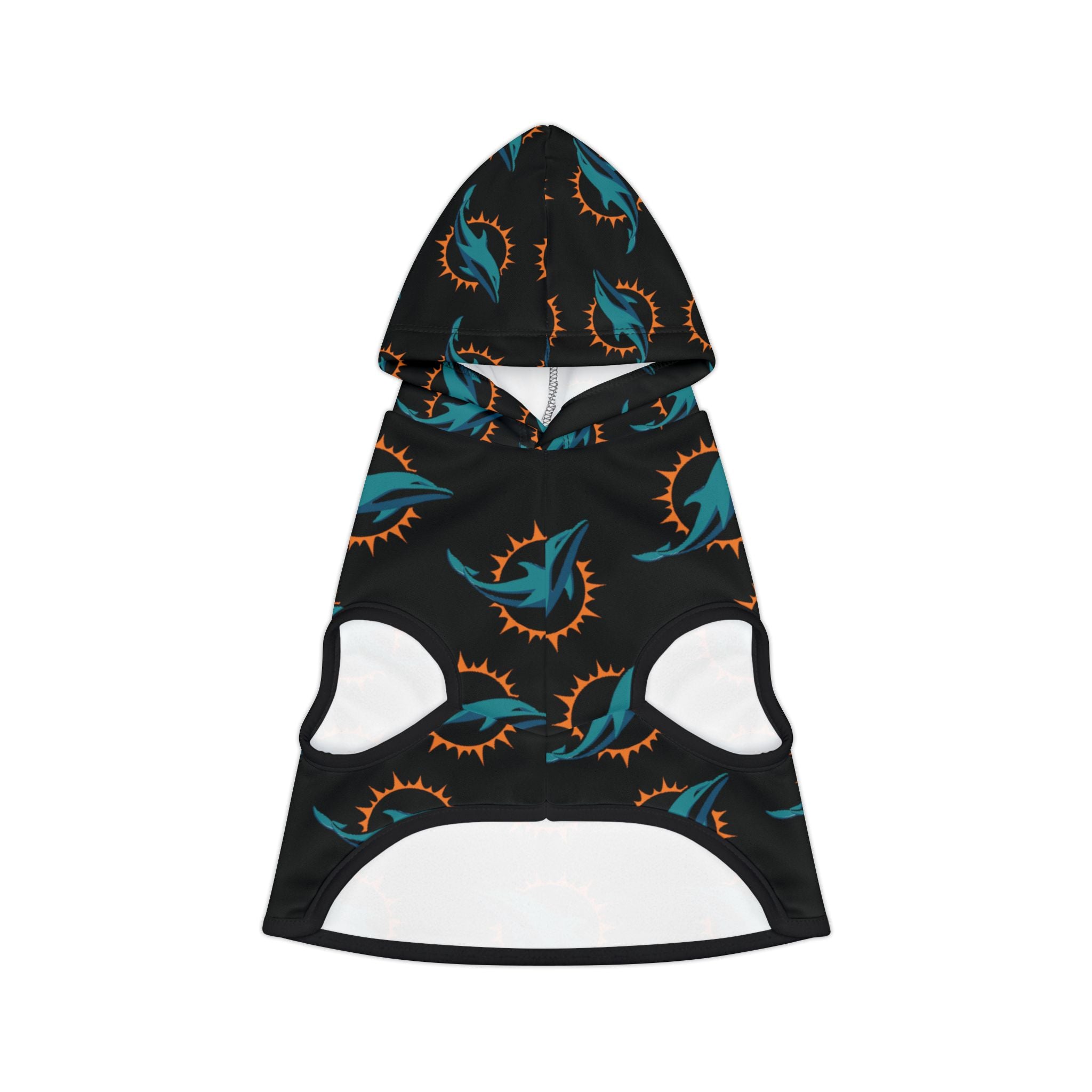 Miami Dolphins Pet Hoodie (Black)