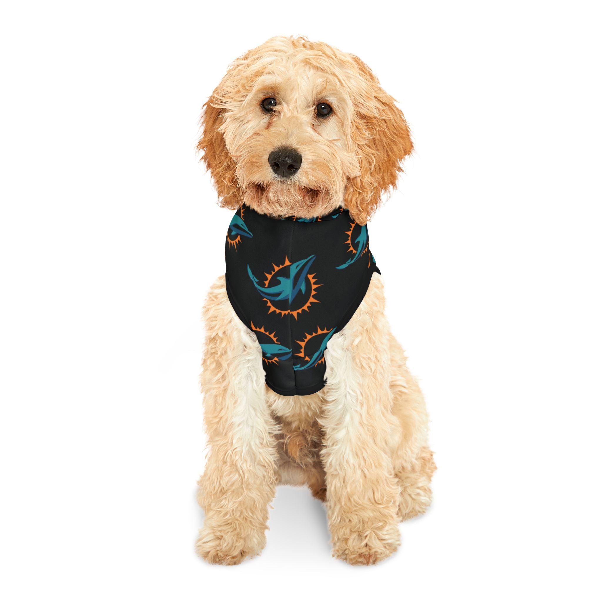 Miami Dolphins Pet Hoodie (Black)