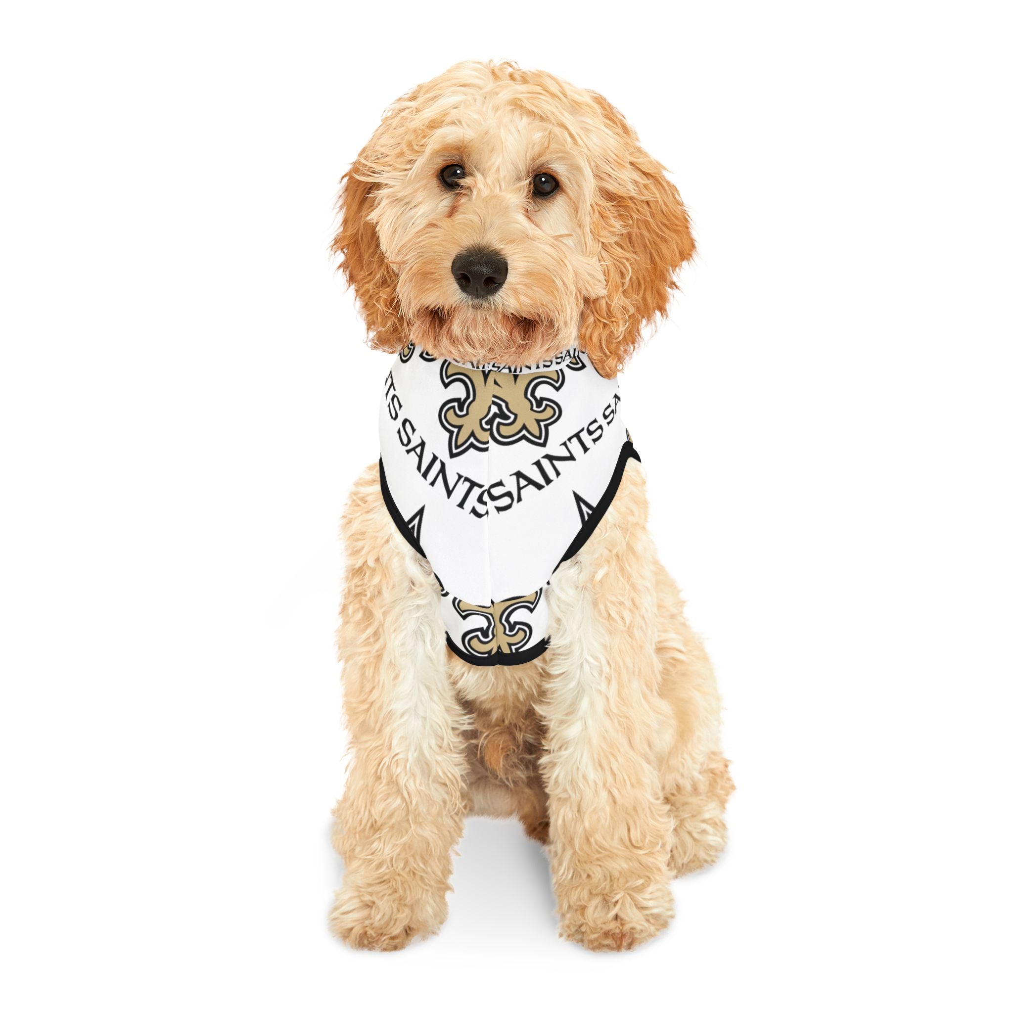 NFL Saints Pet Hoodie (White)