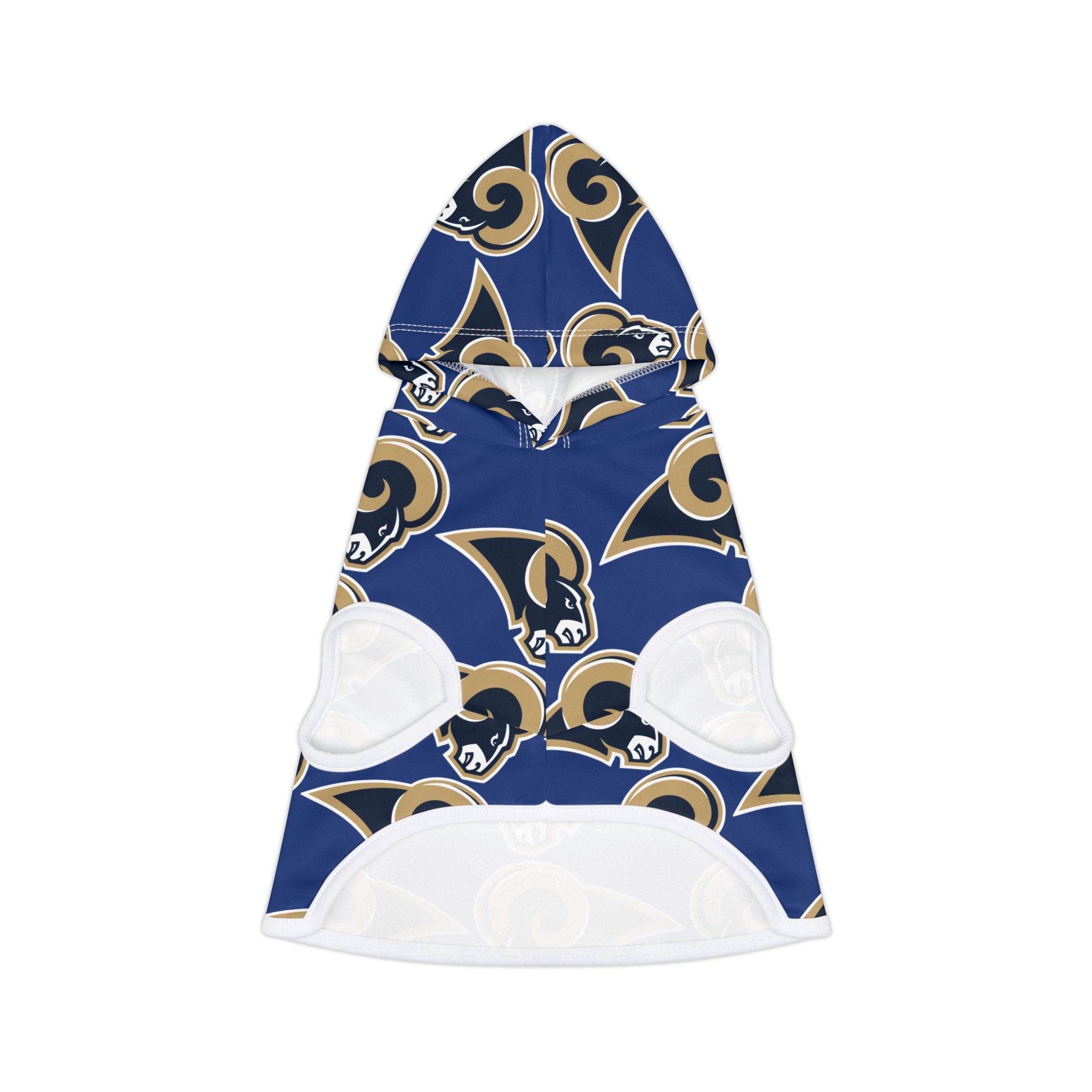 LA Rams Pet Hoodie (Blue)