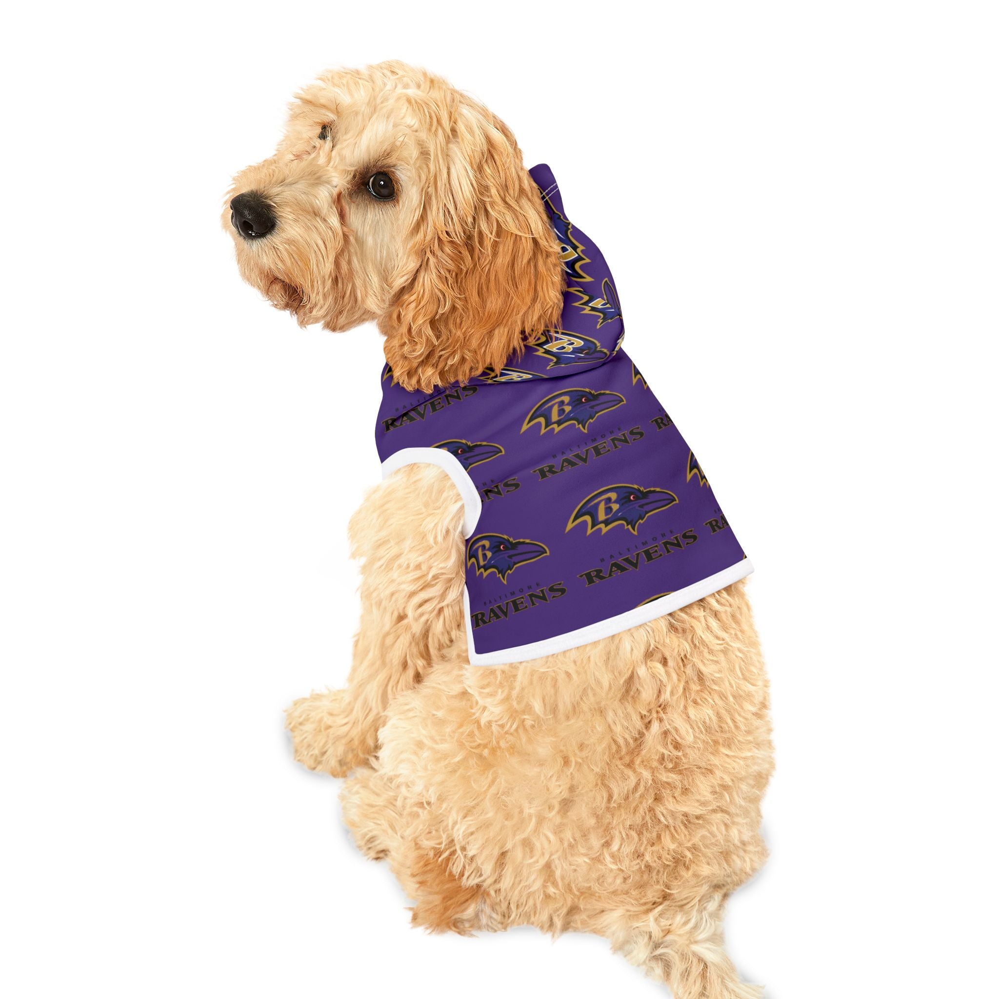 Baltimore Ravens Pet Hoodie (Purple)