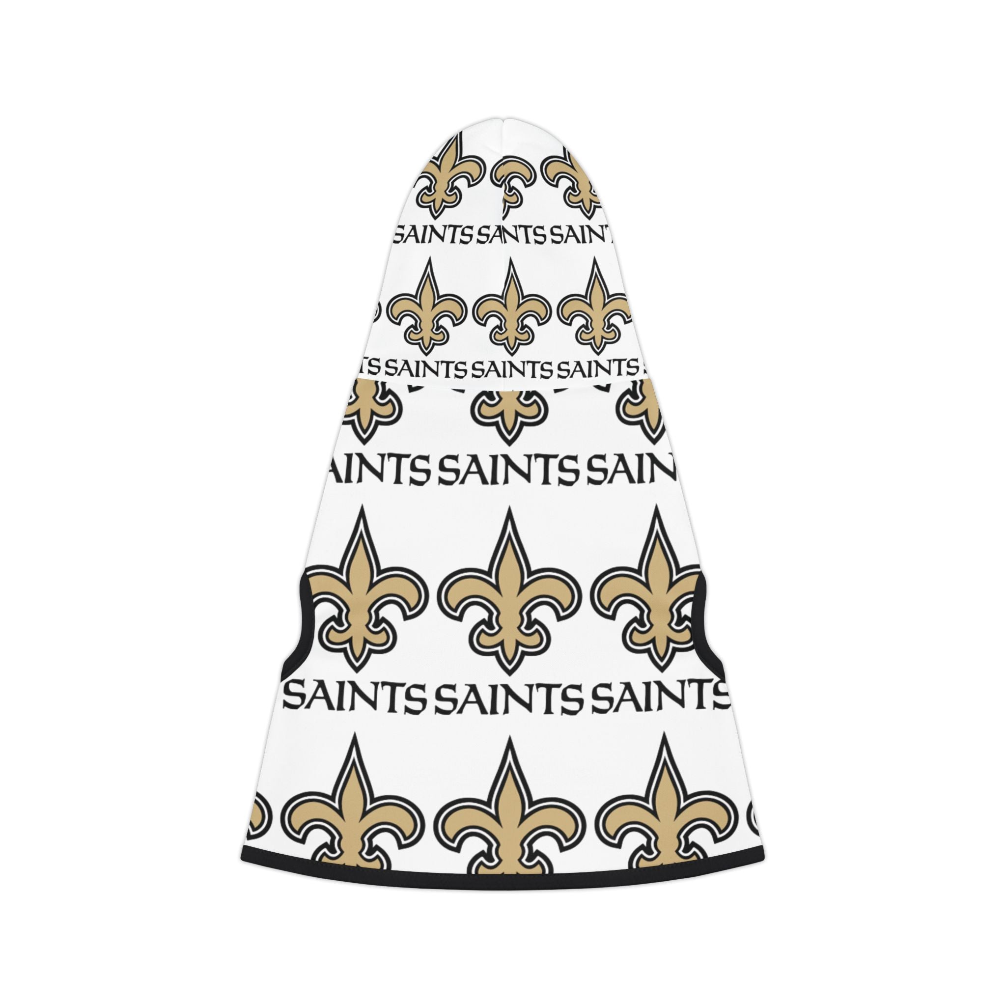 NFL Saints Pet Hoodie (White)
