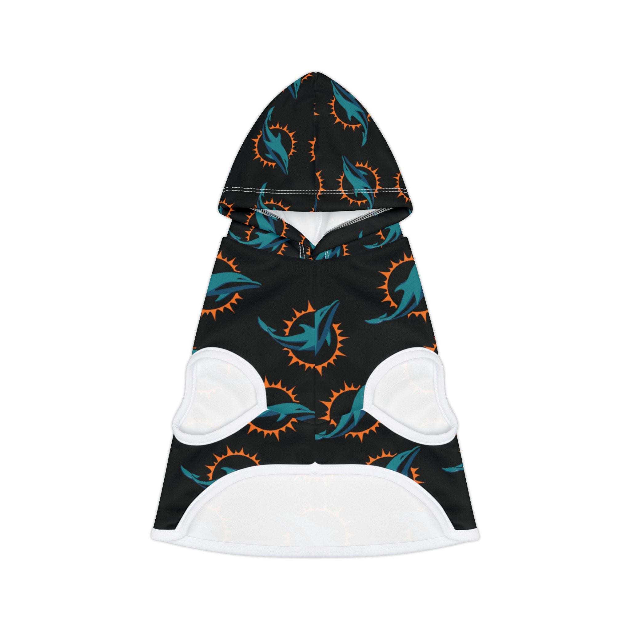 Miami Dolphins Pet Hoodie (Black)