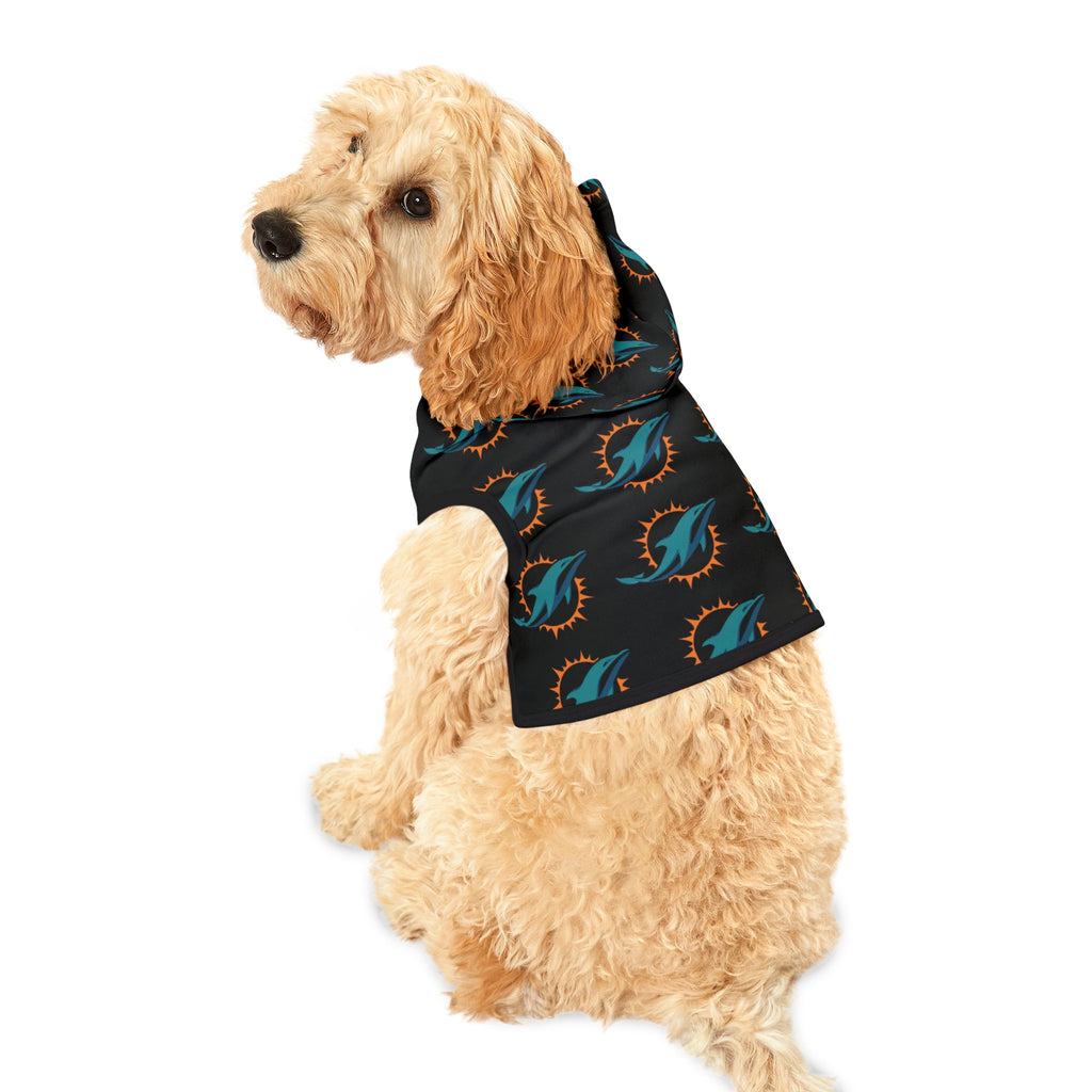Miami Dolphins Pet Hoodie (Black)
