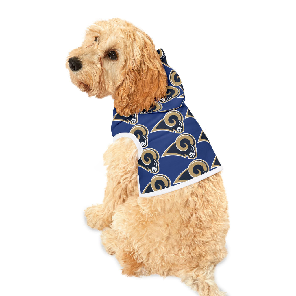 LA Rams Pet Hoodie (Blue)
