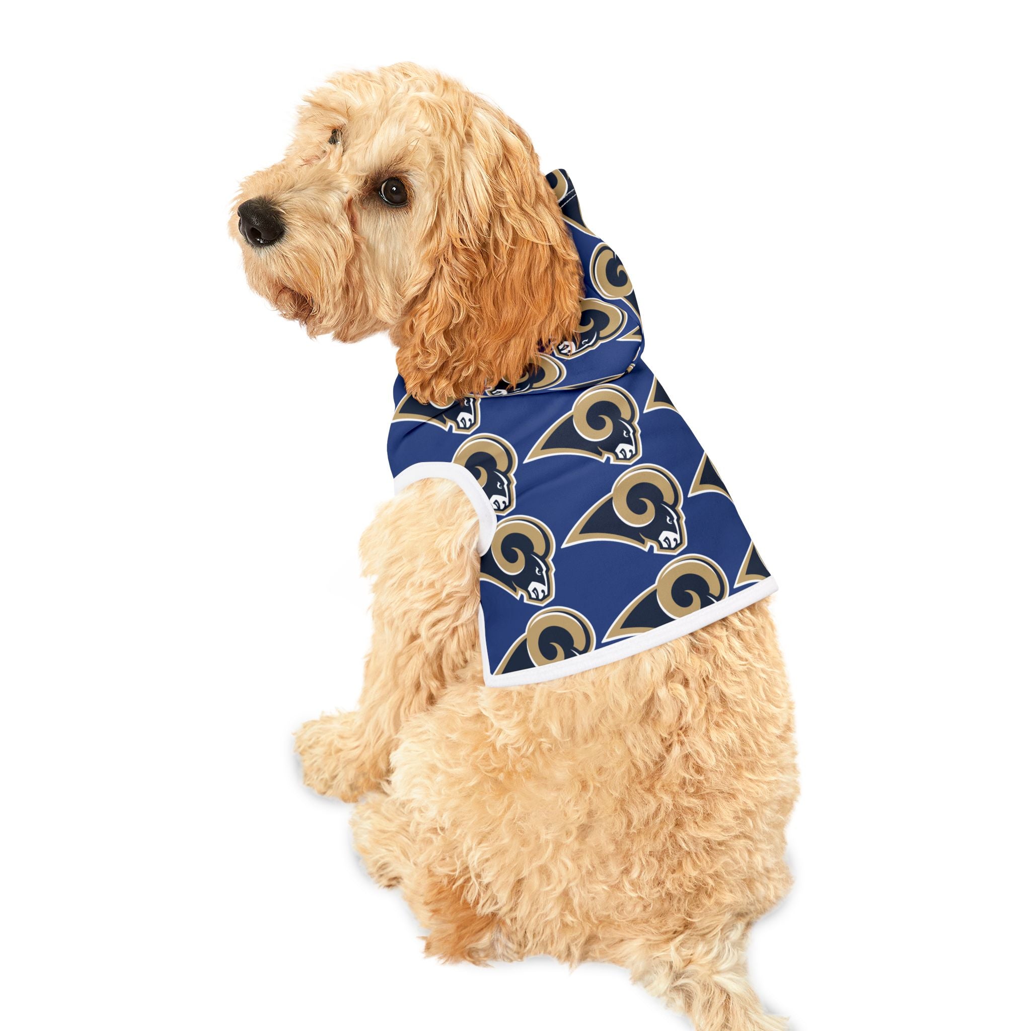 LA Rams Pet Hoodie (Blue)