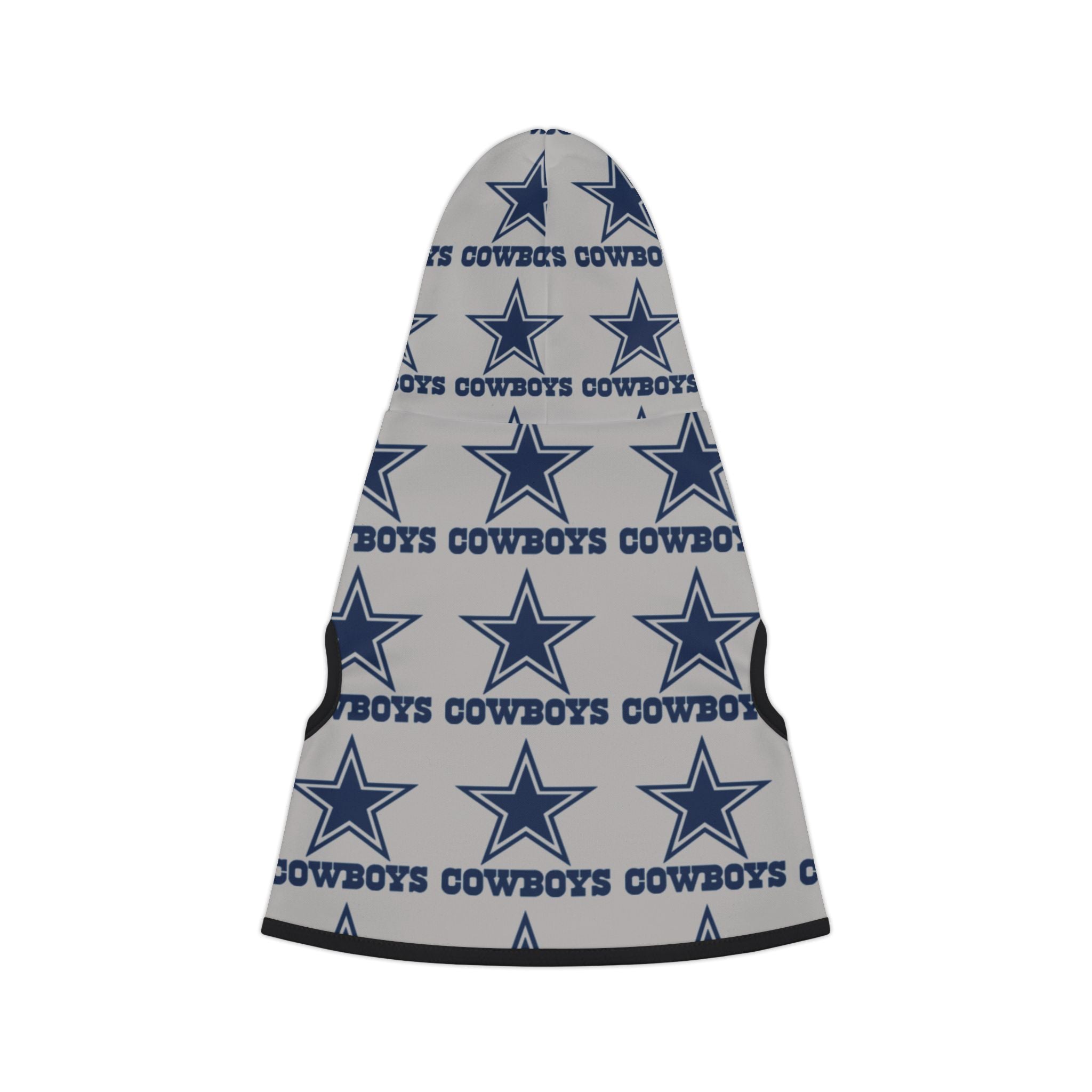 Dallas Cowboys Pet Hoodie (Grey)