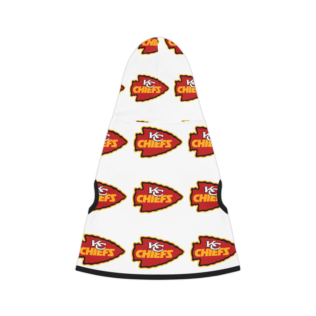 Kansas City Chiefs Pet Hoodie (White)