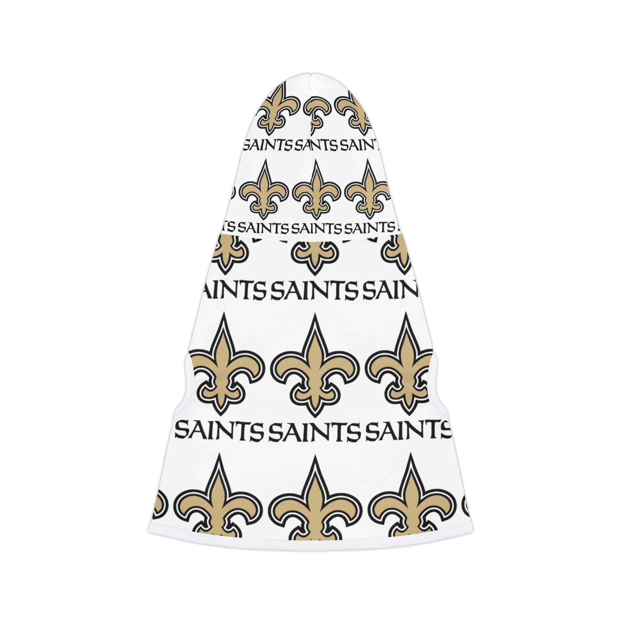 NFL Saints Pet Hoodie (White)
