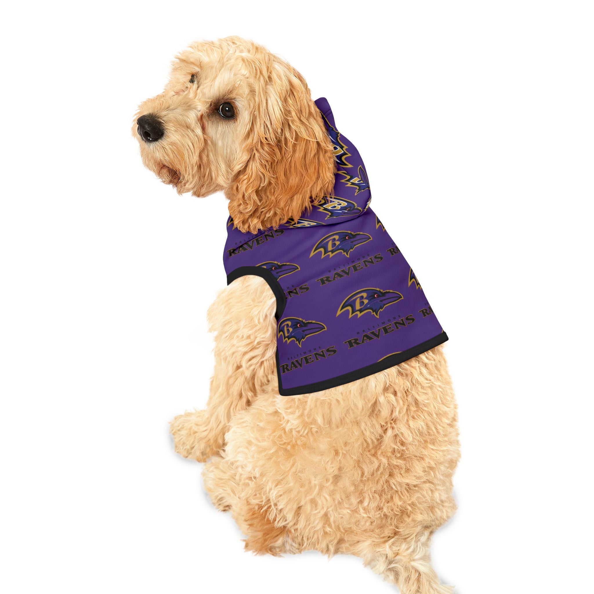 Baltimore Ravens Pet Hoodie (Purple)