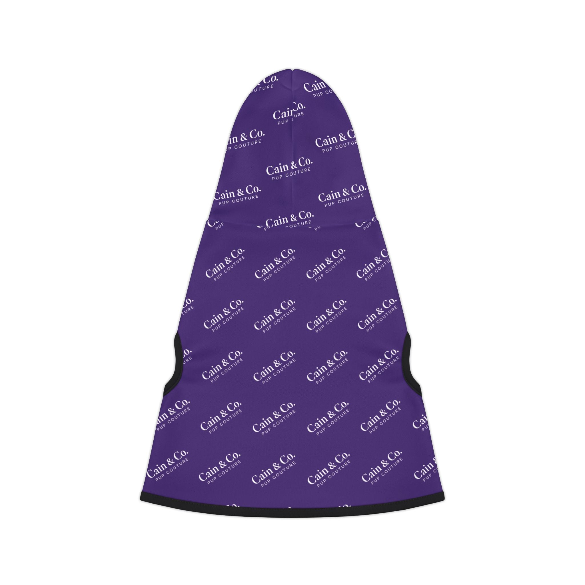 Purple & White Cain & Co. Hoodie