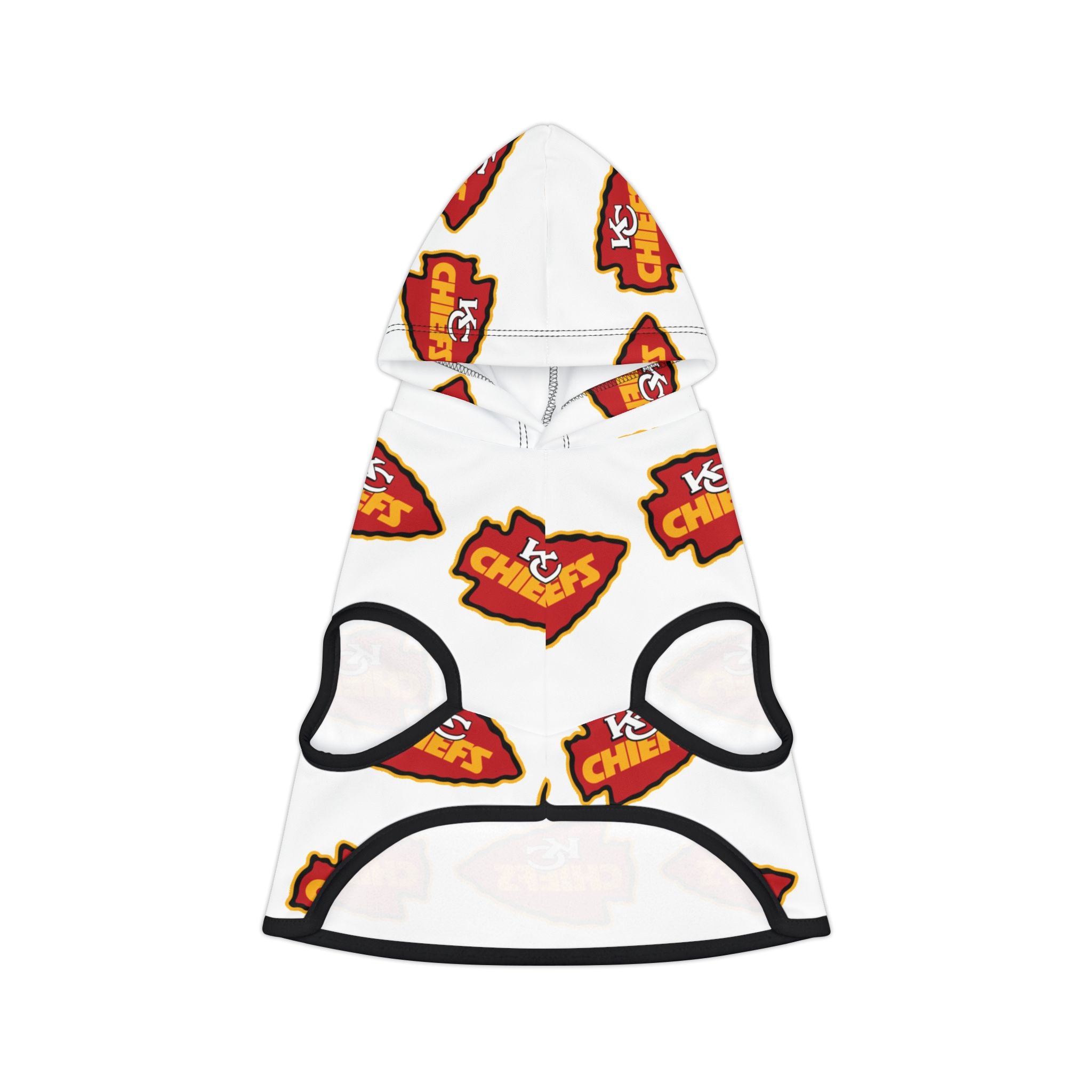 Kansas City Chiefs Pet Hoodie (White)