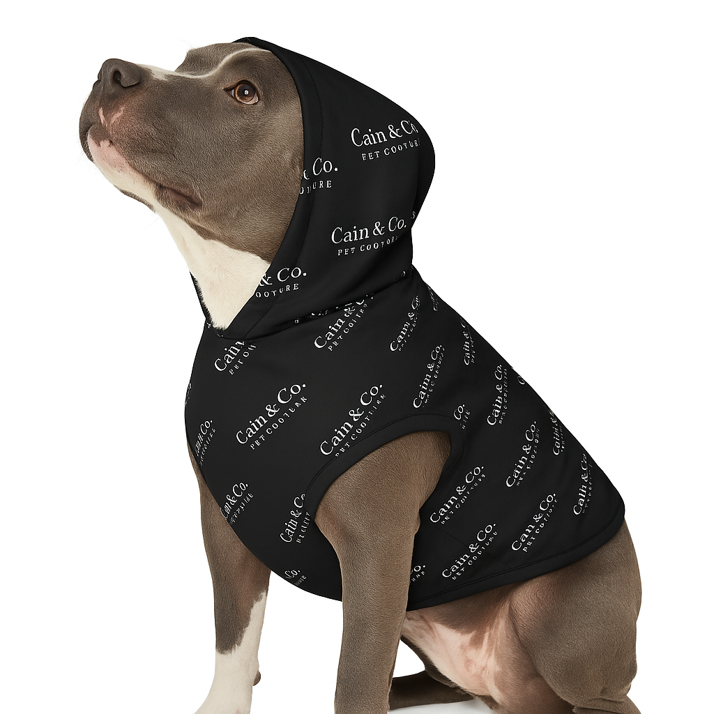 Black & White Cain & Co. Hoodie