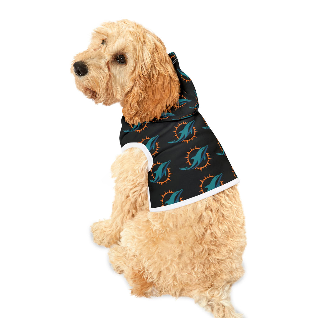 Miami Dolphins Pet Hoodie (Black)