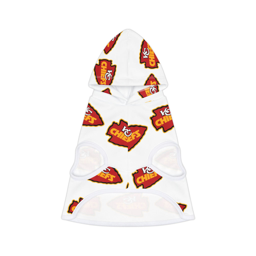 Kansas City Chiefs Pet Hoodie (White)