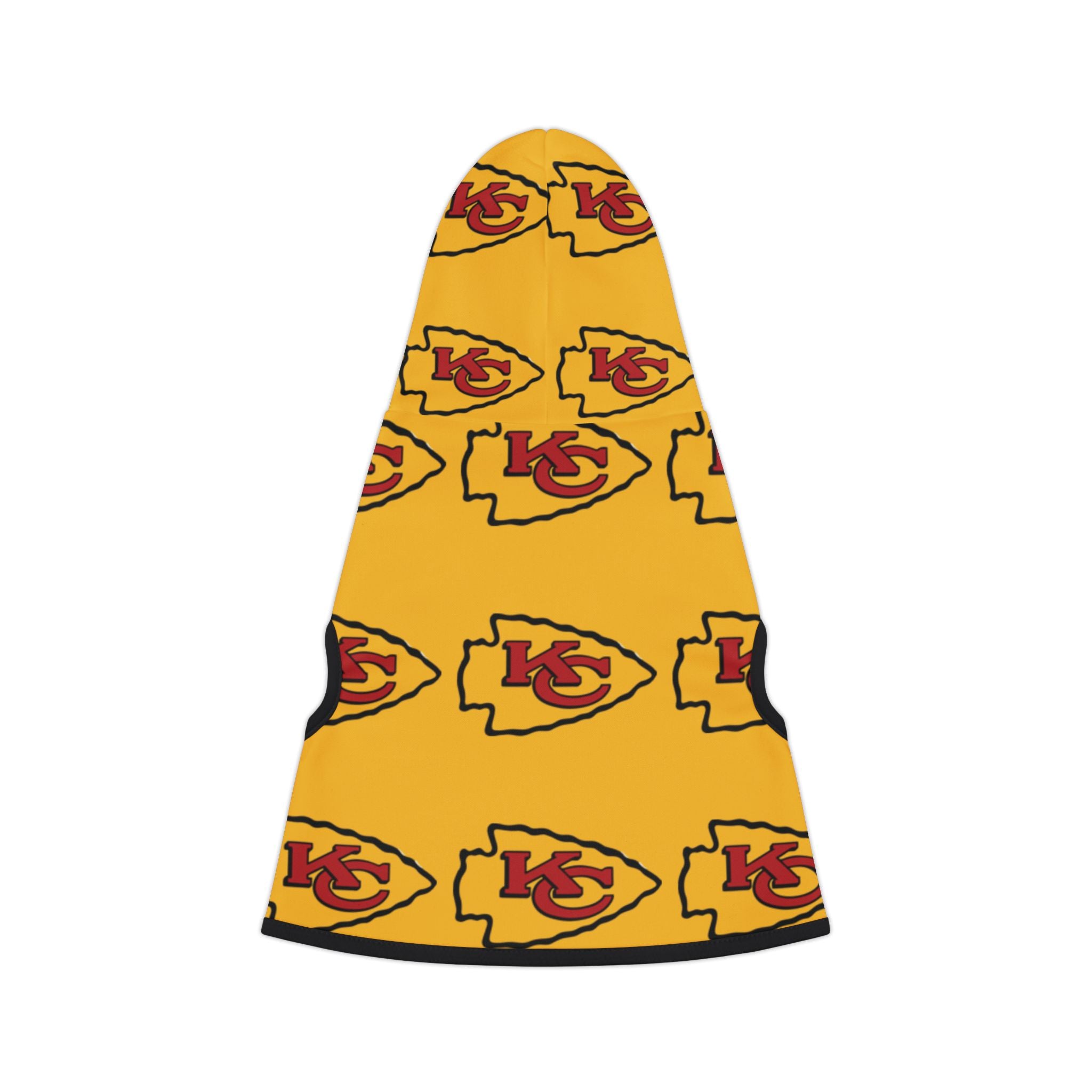 Kansas City Chiefs Pet Hoodie (Yellow)