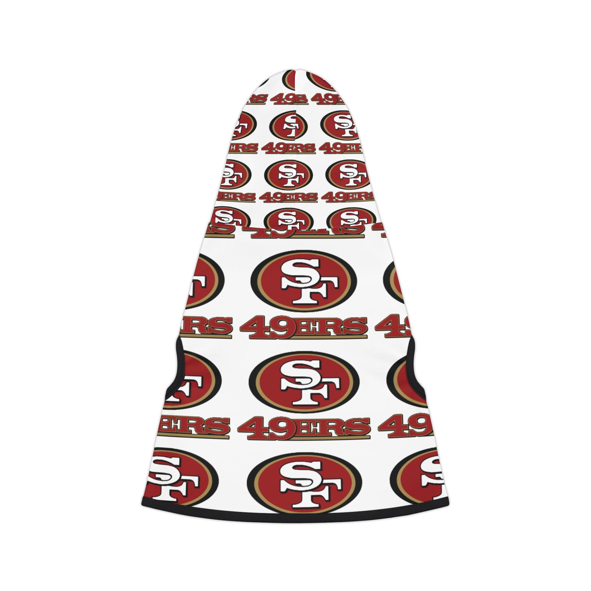 49ers Pet Hoodie (White)