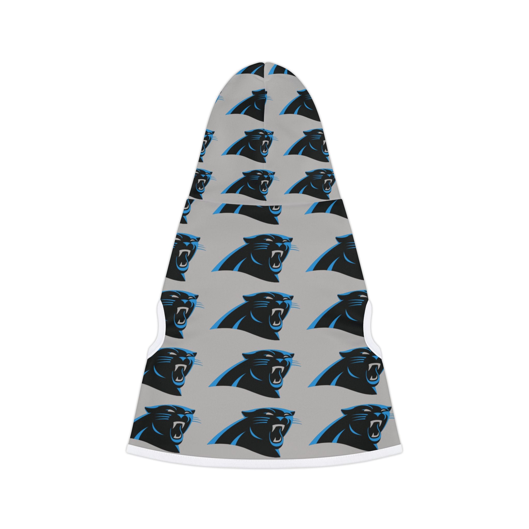 NC Panthers Pet Hoodie (Grey)