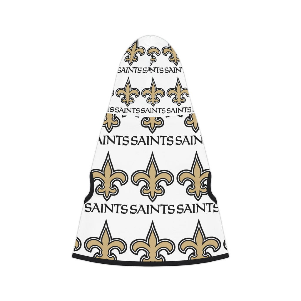NFL Saints Pet Hoodie (White)